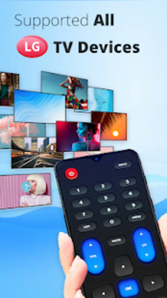 Remote control for LG TV - Smart LG TV Remote
