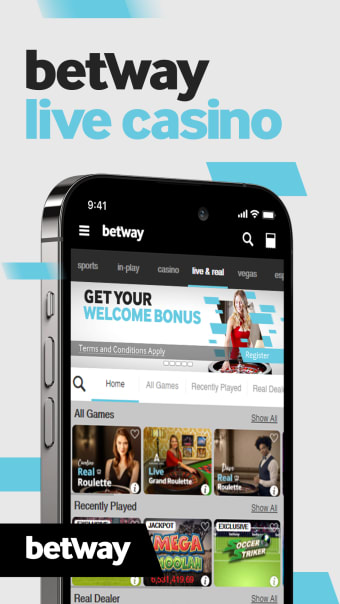 Betway: Live Casino  Roulette