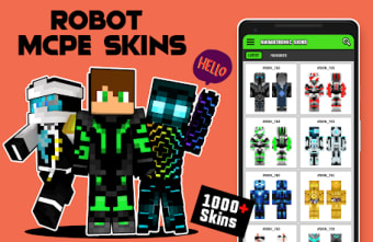 Robot Skins for Minecraft