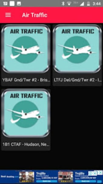 Live Air Traffic Control Radio Tower Recorder app