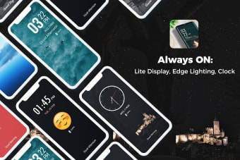 Always ON : Lite Display Edge Lighting Clock