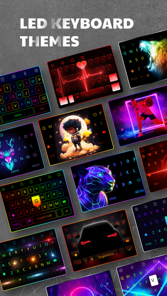 LED Keyboard - RGB Color