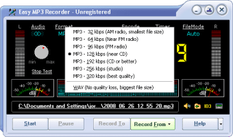 Easy MP3 Recorder