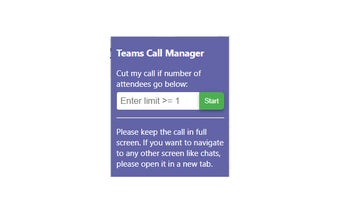 Teams Call Manager