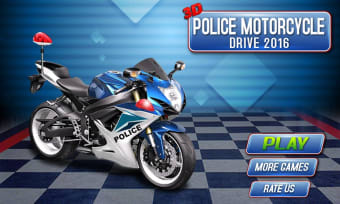 3D Police Motorcycle Race 2016