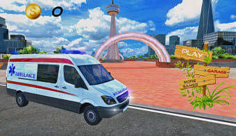 American 911 Ambulance Car Game: Ambulance Games