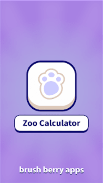 Zoo Calculator - with Animals
