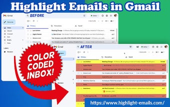 Highlight Emails in Gmail by cloudHQ