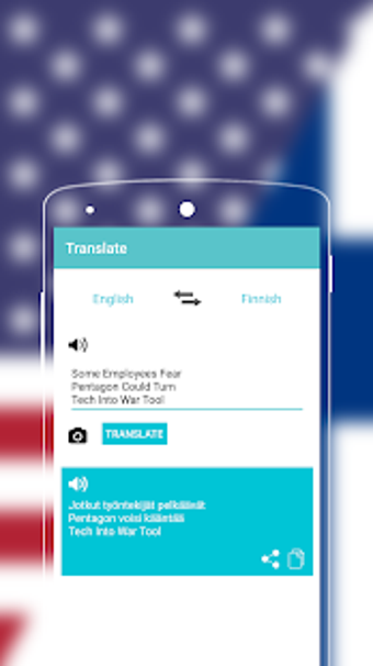 English to Finnish Dictionary - Free Translator