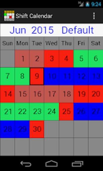My Shift Calendar