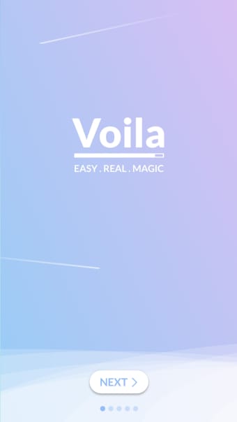 Voila - Easy. Real. Magic.
