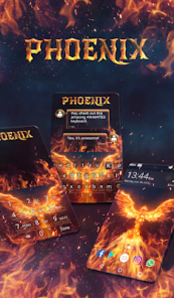 Phoenix Keyboard  Wallpaper