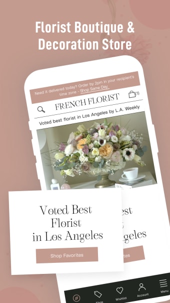 French Florist Flower Delivery