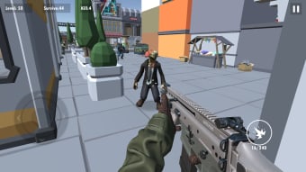 Gun Battle:Shooting Zombie