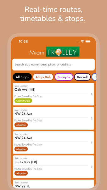 Miami Trolley Tracker
