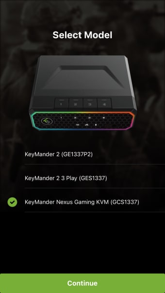 K2 App for KeyMander 2 Adapter