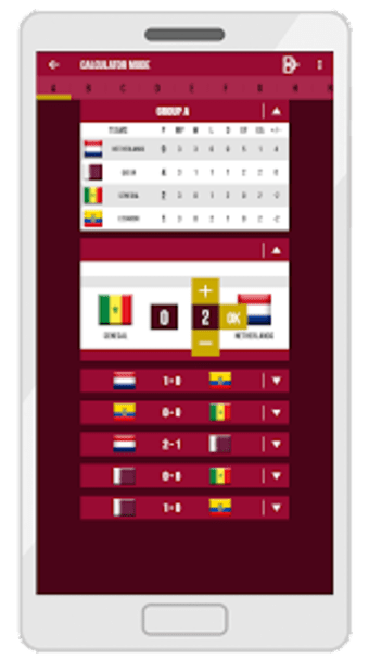 2022 World Cup Calculator