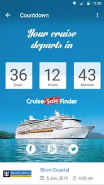 Cruise Countdown