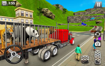 Zoo Truck Off Road Wild Animals Transport Duty
