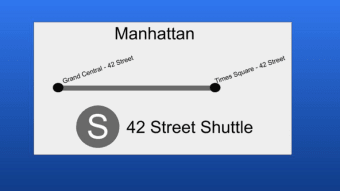 NYC Automatic Subway Shuttle Train