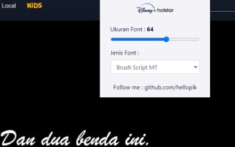 Disney+ Hotstar's Subtitle Editor