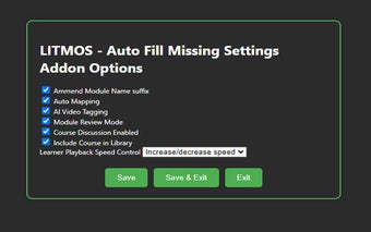 _LITMOS - Auto Fill Some user fields Addon