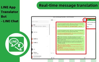 LINE App Translator Bot - LINE Chat