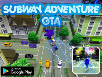 Subway Hedgehog Adventure City