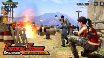 Battleground Fire Cover Strike: Free Shooting Game