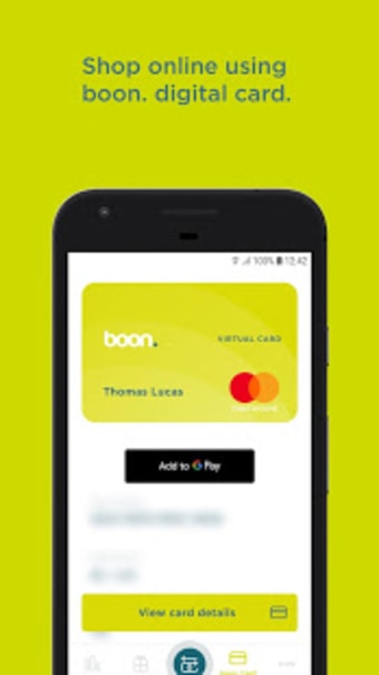 boon.  Contactless Payments