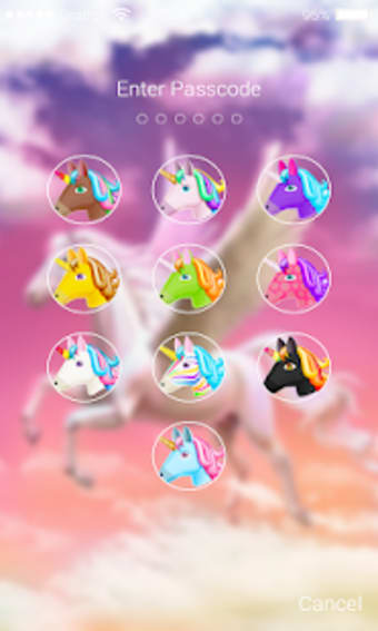 Magical Unicorn Lock screen Passcode Unicorn 2019