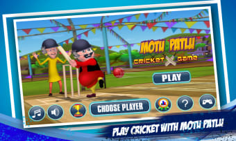 Motu Patlu Cricket Game