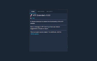 ATF Extended