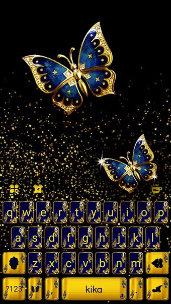 Glitter Butterfly Theme