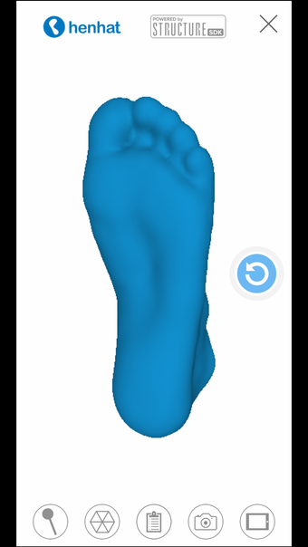 Henhat Foot Scanner