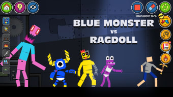 Blue Monster - Doll Playground
