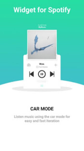 Widget for Spotify