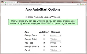 App AutoStart
