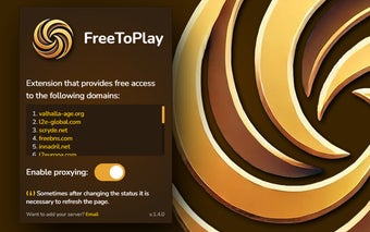 FreeToPlay – Proxy