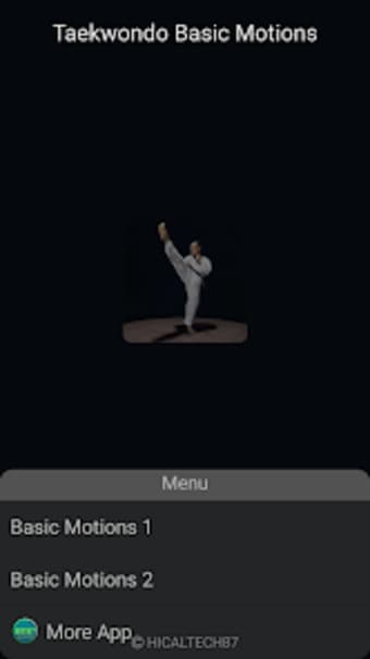 Taekwondo Basic Motions