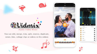 VidMix : Audio Video Mixer - Video Editor