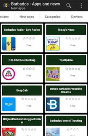 Barbadian apps and games