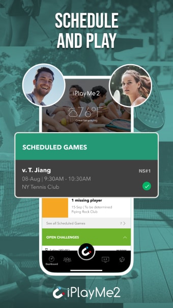 iPlayMe2: Schedule and Play