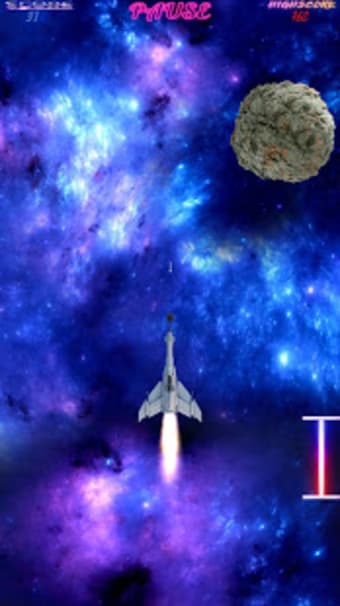 Retro Spaceship War: Planet  Starship Battle