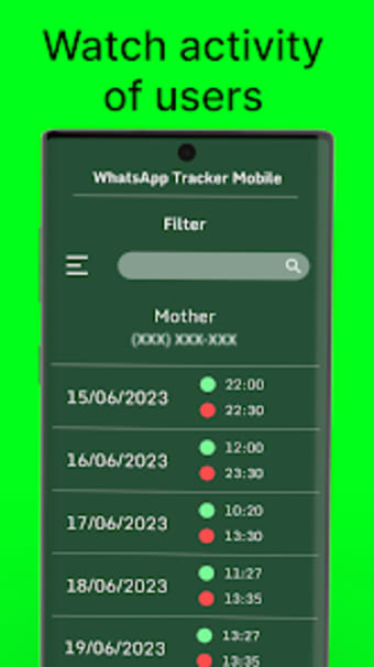 WhatsApp Tracker Mobile