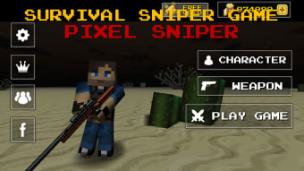 PixelSniper - Zombie Hunter Sniper Mini Survival Game