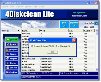 4DiskClean Lite