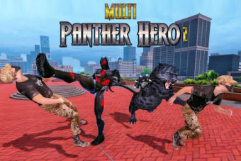 Multi Panther Hero Crime City Battle 2