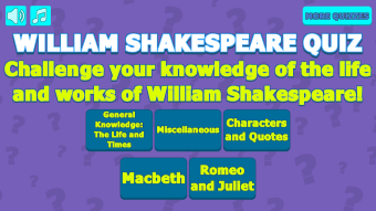 William Shakespeare Quiz