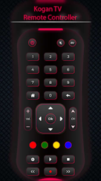 Kogan TV Remote Controller
